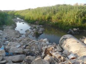 Polluted groundwater