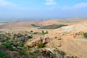 View of the Jordan Valley