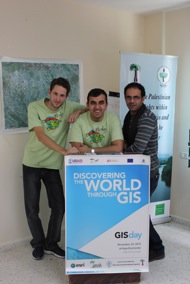 Orga team of GIS Day 2012, Auja Eco-Center